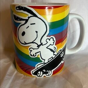 Peanuts Snoopy Skateboard Mug